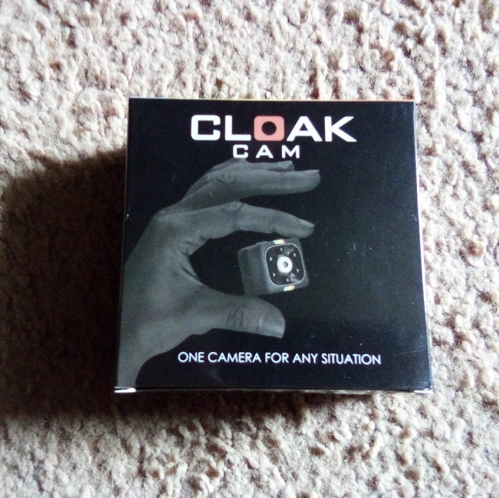 Brand New Cloak Cam One Camera For Any Situation Full HD 1080P Night Vision